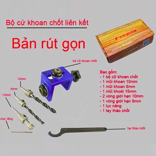 BỘ CỮ KHOAN CHỐT LIÊN KẾT CAM -08350