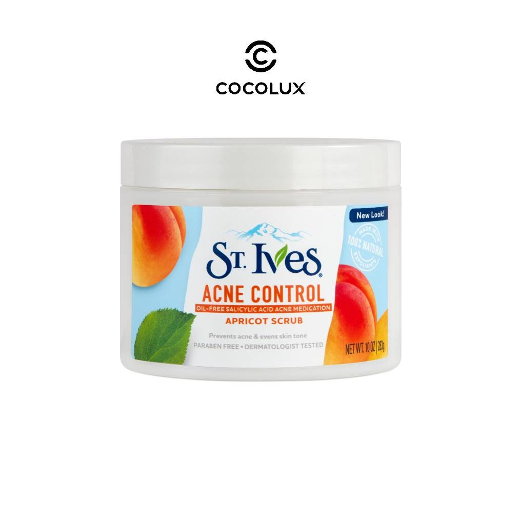 Tẩy Da Chết Body ST.Ives Acne Control Apricot Scrub [COCOLUX]