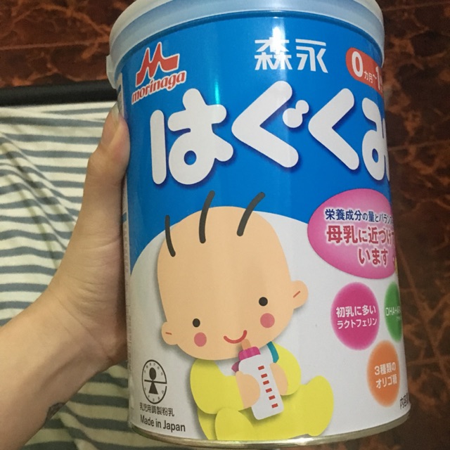 Sữa morinaga xách tay số 0 (810g)