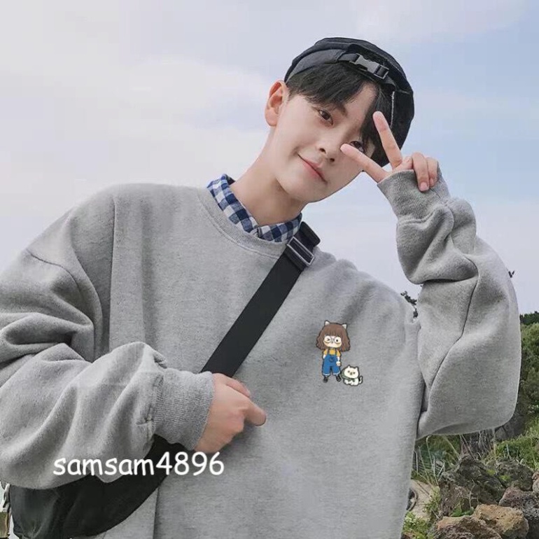 Áo sweater form rộng PT5