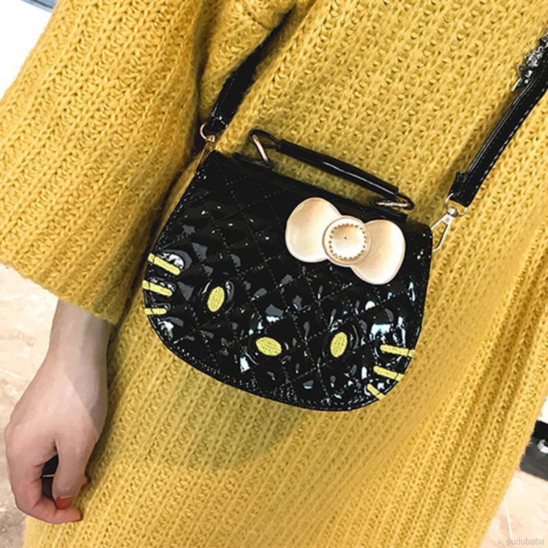 【dudubaba】Girls Fashion PU Cartoon Cute Princess Cross-body Bags