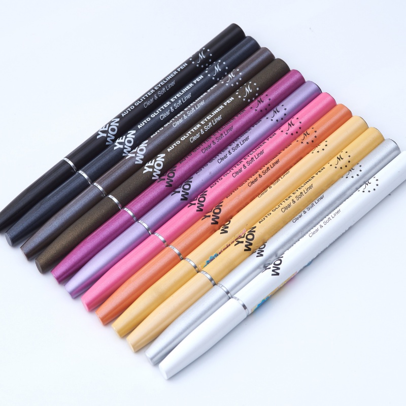 Chì kẻ mí nhũ Yewon Auto Glitter Eyeliner Pen,camelo,sang trọng.mã DB00045