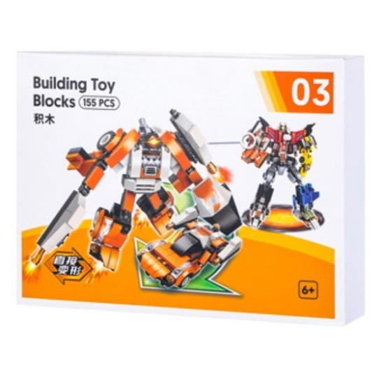 Bộ xếp hình lego máy bay, robot, đồ chơi cho bé, giúp phát triển tư duy óc sáng tạo