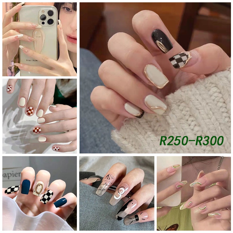 Hộp 24 Móng Tay Giả Thời Trang R251-R300