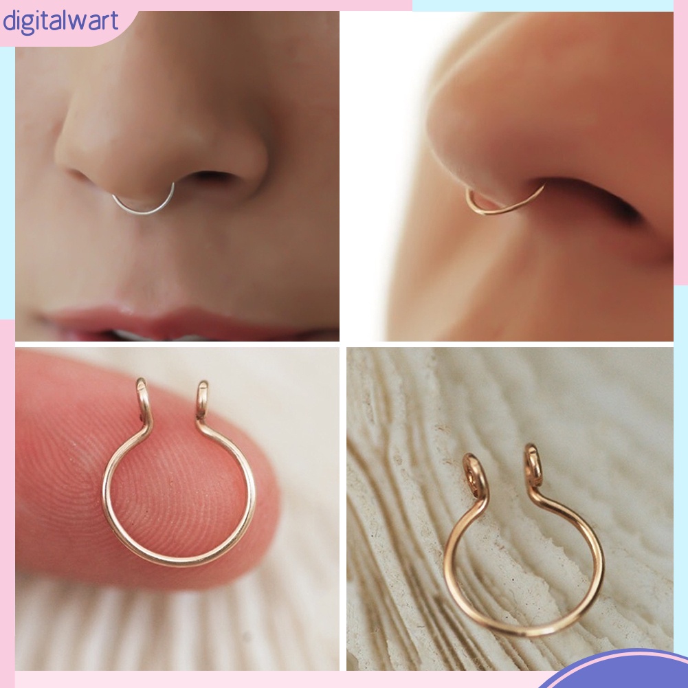 Khuyên mũi chất liệu đồng kiểu dáng thời trang cho nữ