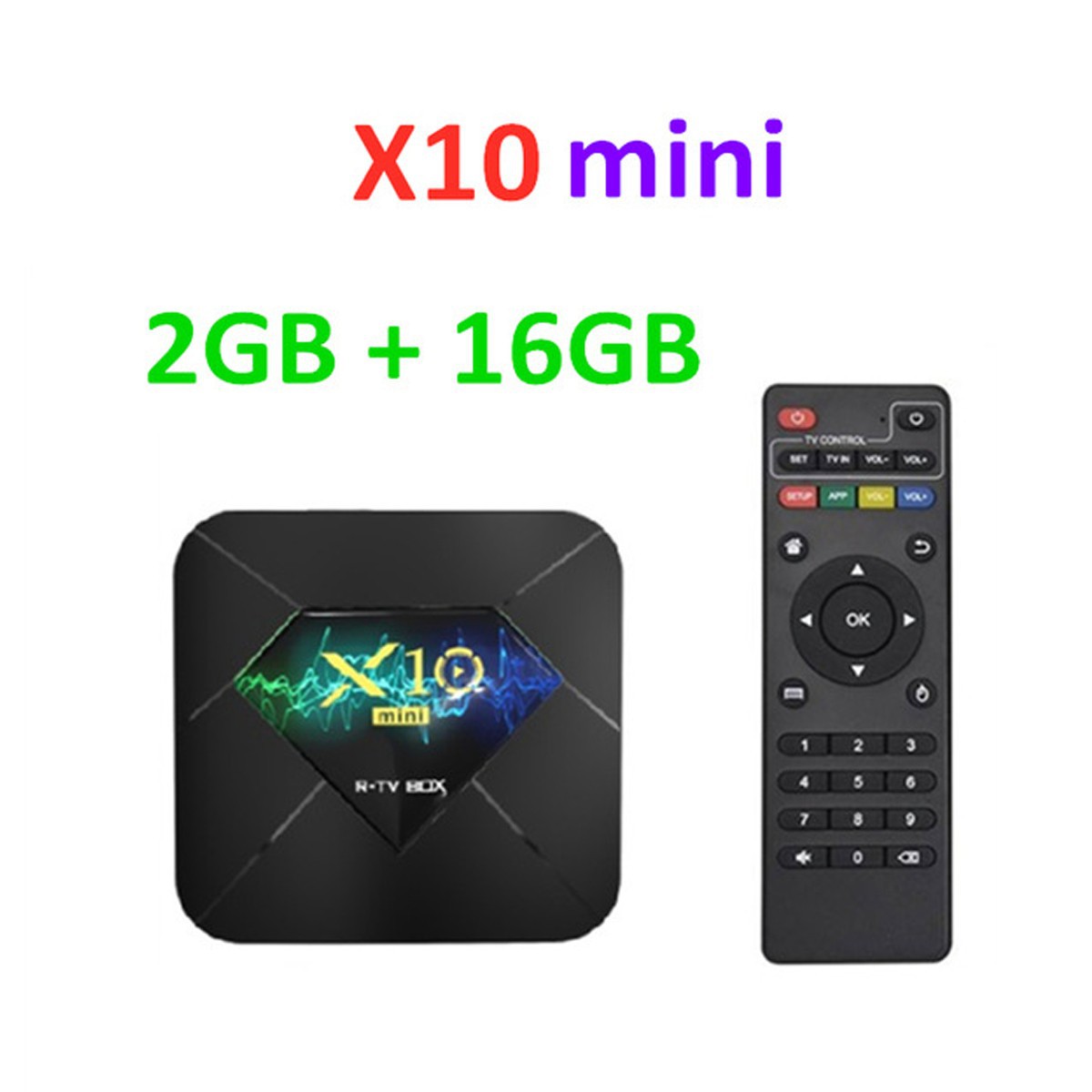 Đầu Tv Box X10Mini Android 10 Allwinner H313 Lõi Tứ Wifi Bt Smart Tv X10 Android 10.0 X10 Mini