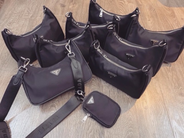 Túi đeo chéo đeo vai vải dù fullbox, ảnh thật, video hàng sẵn | BigBuy360 - bigbuy360.vn