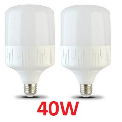 Bộ 2 Bóng đèn Led trụ 40W Siêu sáng tiết kiệm điện