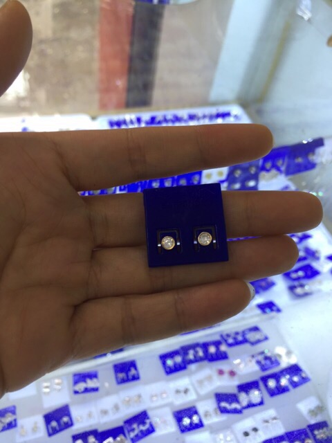 Khuyên kim dùng bắn lỗ tai bạc ta NGỌC MẬU
