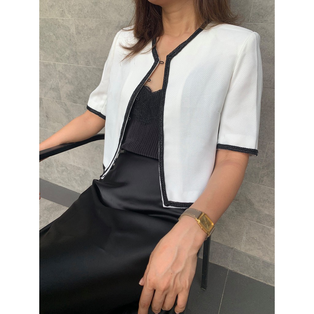 ÁO KHOÁC CỘC TAY MÙA HÈ - SP21 LAINA TOP | BigBuy360 - bigbuy360.vn