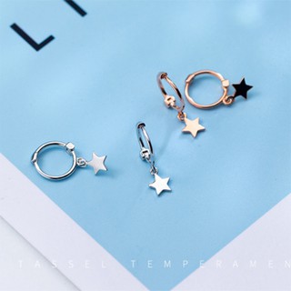 Bông Tai Silver S925 Ý Bảo Ngọc Jewelry Thời Trang Khuyên Ngôi Sao May Mắn B2363