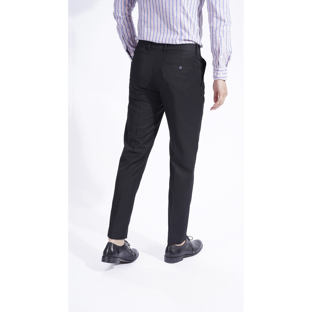 Quần Âu Nam Công Sở VENISCE - Màu Đen, Chất Liệu Sợi Vải Cotton, Thoải Mái Vận Động | BigBuy360 - bigbuy360.vn