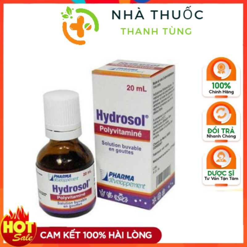 Hydrosol - Vitamin bổ sung cho bé - phát triển toàn diện