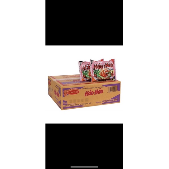 mì hảo hảo chua cay gói 75g