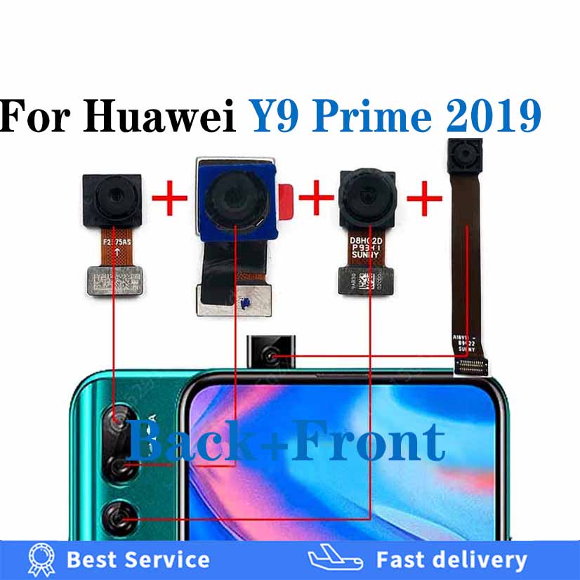 Phụ kiện camera trước và sau cho điện thoại Huawei Y9 prime 2019 2018 Y9S