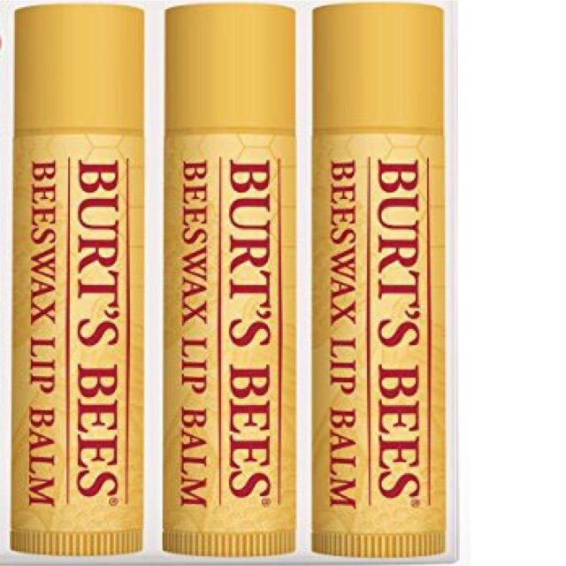 Son dưỡng môi Burt's Bee Beeswax Lip 