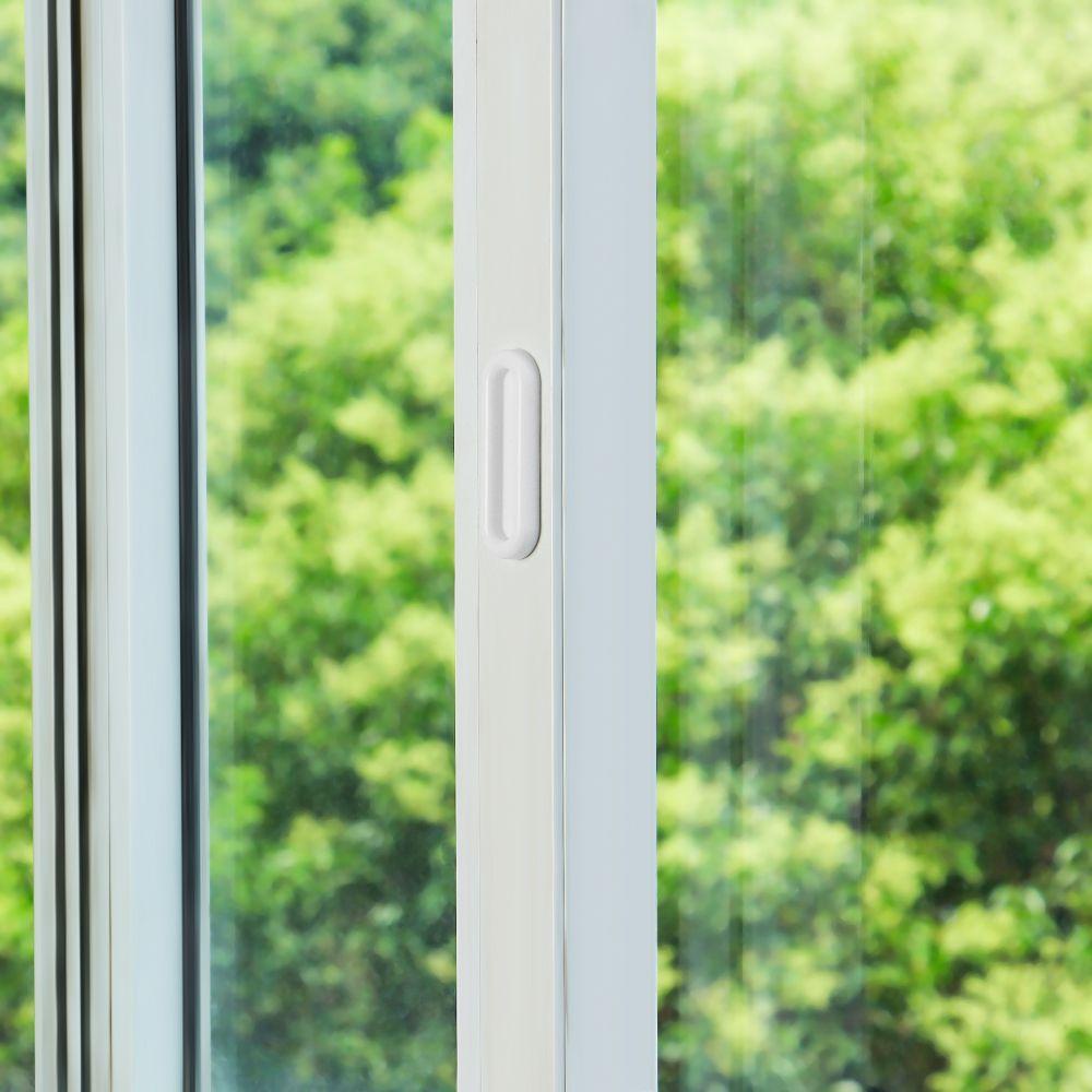 PISTA Set 4 Tay Nắm Cửa Kính / Tủ Quần Áo Tự Dính Chất Lượng Cao