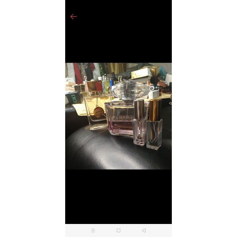 mẫu thử nước Hoa Pháp