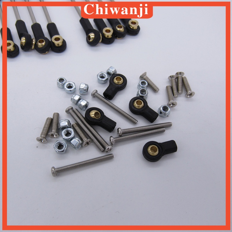 Set 8 Thanh Nối Bằng Hợp Kim Nhôm 1 / 16 Cho Xe Điều Khiển Wpl B1 B14 B24 C14 C24 Crawler Buggy