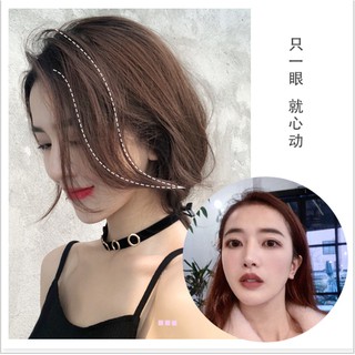 [TÓC THẬT]Tóc kẹp mái dài - Phong cách Hàn Quốc