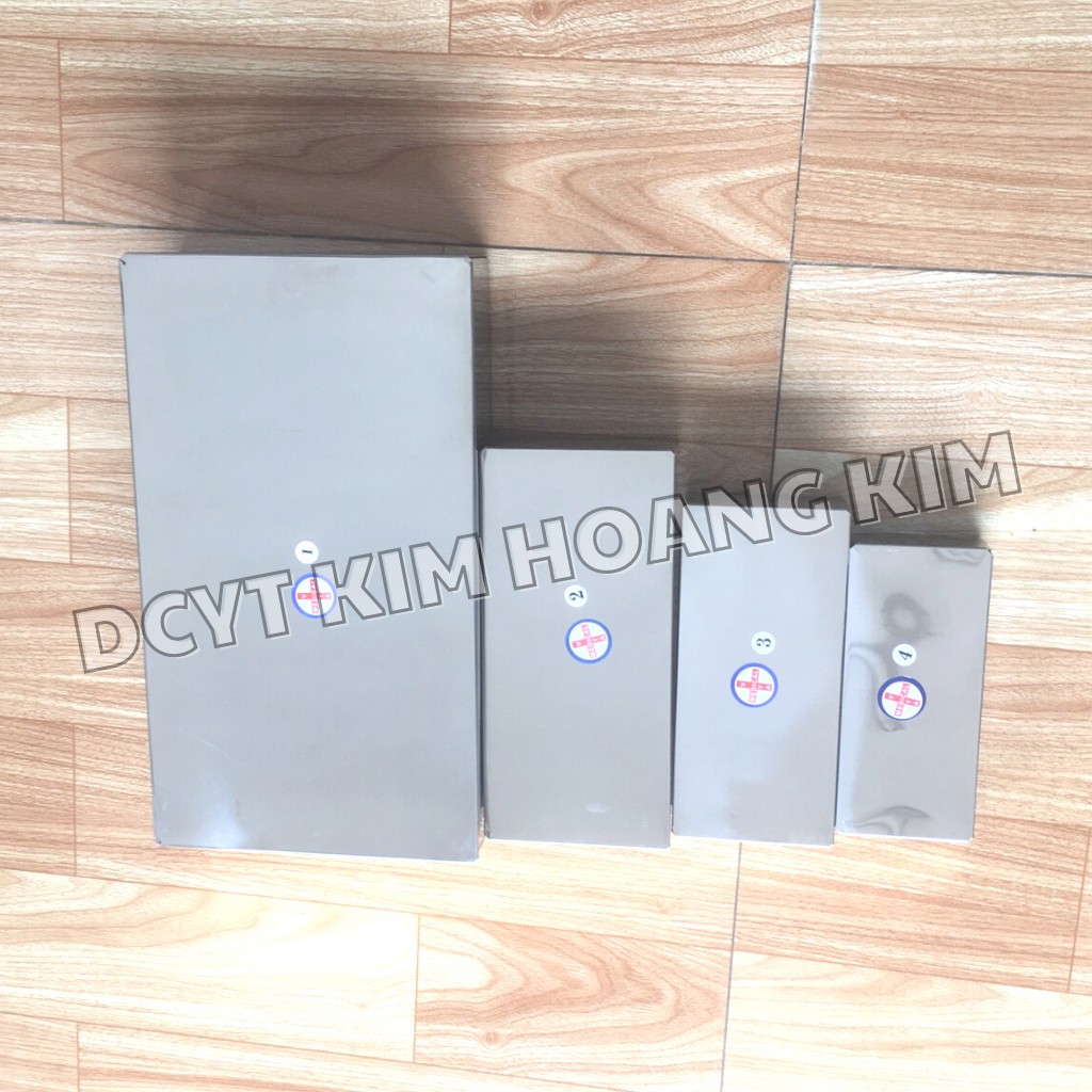 Hộp đựng dụng cụ y tế - Hộp chữ nhật inox các cỡ