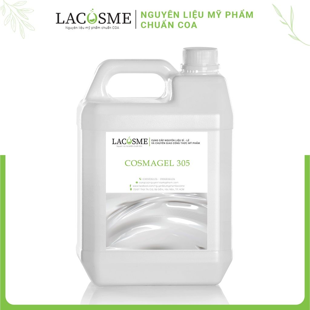 500Gr - 1KG Nguyên liệu mỹ phẩm Cosmagel 305 Lacosme