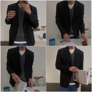 Áo blazer nam vải trơn kiểu dáng basic - icon2 blazer