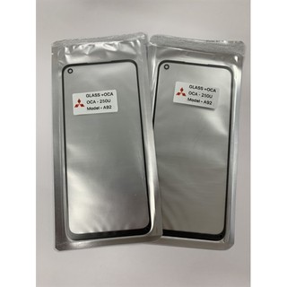 Kính oppo a92/a72/a52/realme 6 liền keo đen