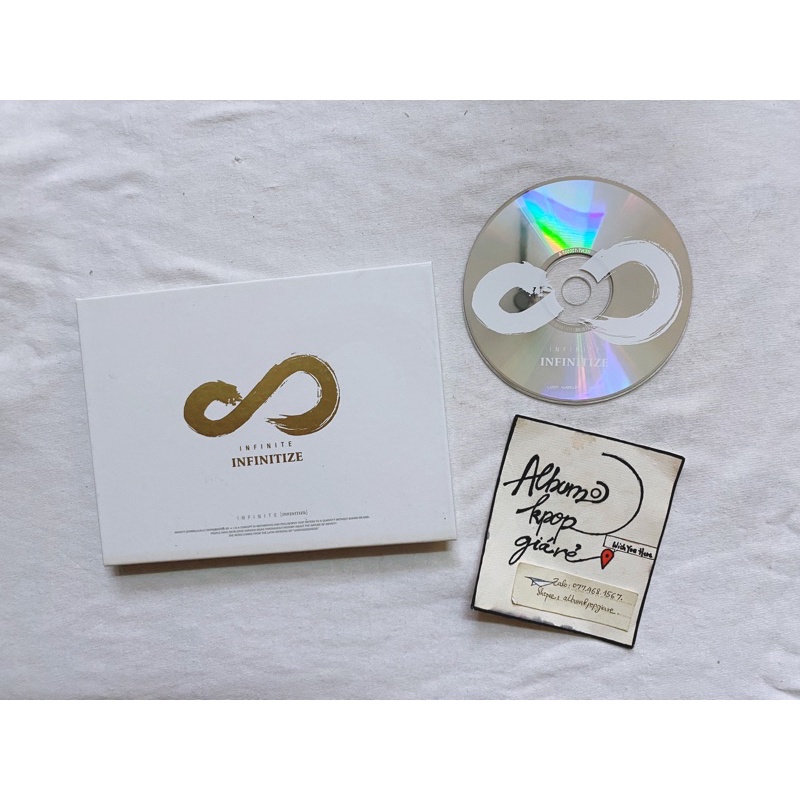 infinite album mini infinite đã khui seal, gồm CD và photobook