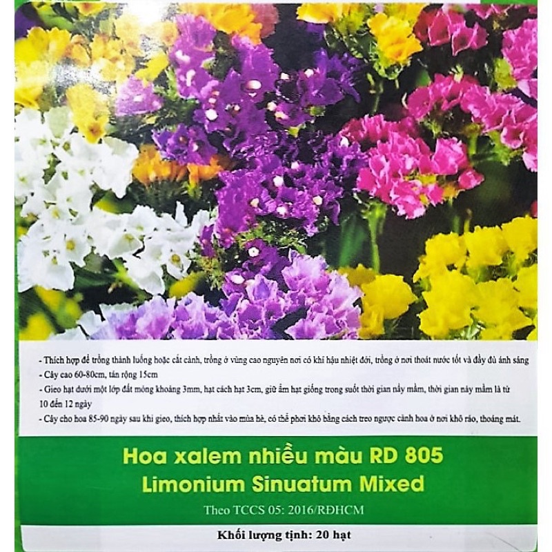 Hạt Giống Xalem Mix 805 (20 hạt)