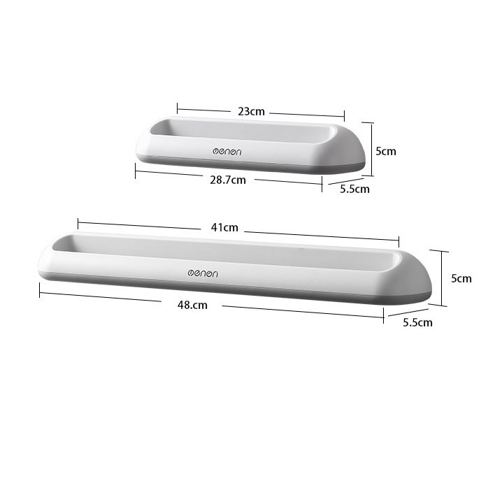 Giá Treo Dép Nhà Tắm OENON Chất Liệu Nhựa ABS Lắp Đặt Dán Tường Gạch Men - OE048