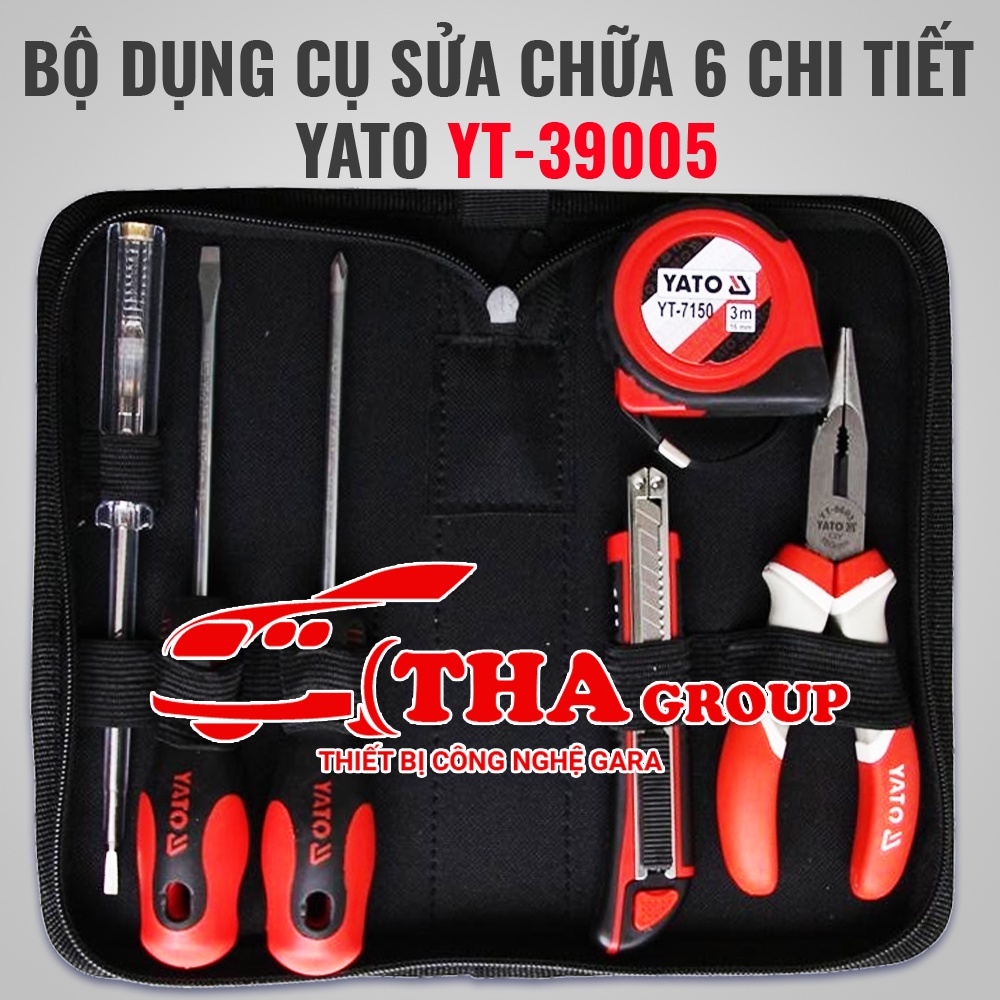 Bộ dụng cụ sửa chữa 6 chi tiết Yato YT-39005