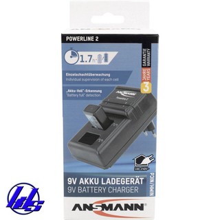 Bộ sạc pin 9V ANSMANN POWERLINE 2