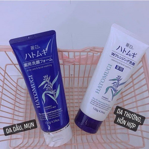 [CHÍNH HÃNG 100%] Sữa rửa mặt trắng da Hatomugi Cleansing Foam hạt Ý Dĩ - Cho làn da sạch, dưỡng trắng căng mịn màng | BigBuy360 - bigbuy360.vn