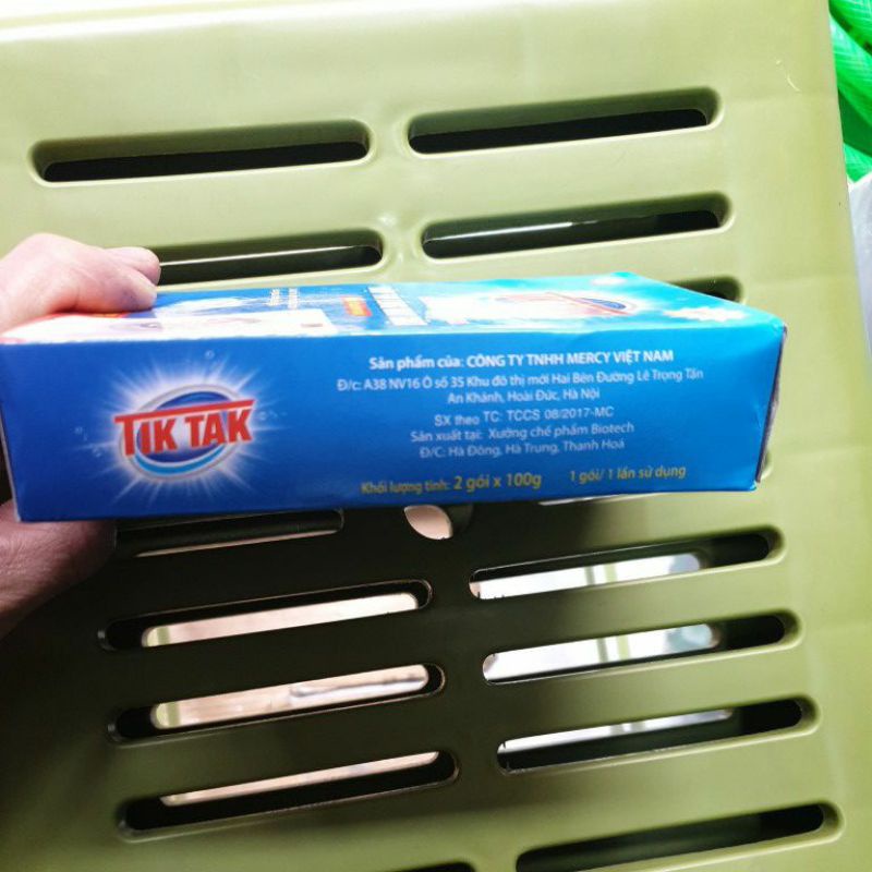 Tẩy Lồng Máy TIK TAK 2 gói 1 hộp