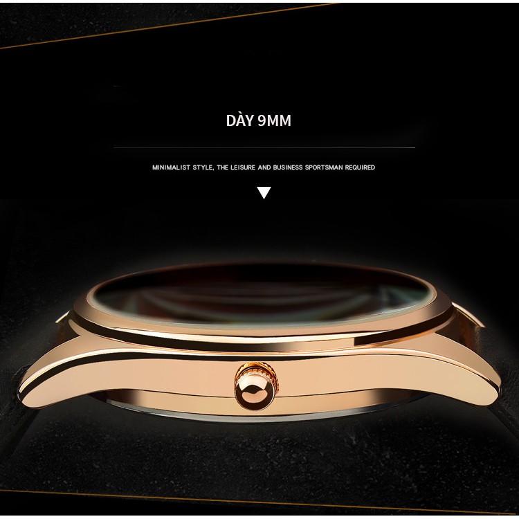 Đồng hồ nam dây da chính hãng YAZOLE tuyệt đẹp, lên tay sang trọng chắc chắn, chống nước tốt ( Mã: YA01 ) | BigBuy360 - bigbuy360.vn