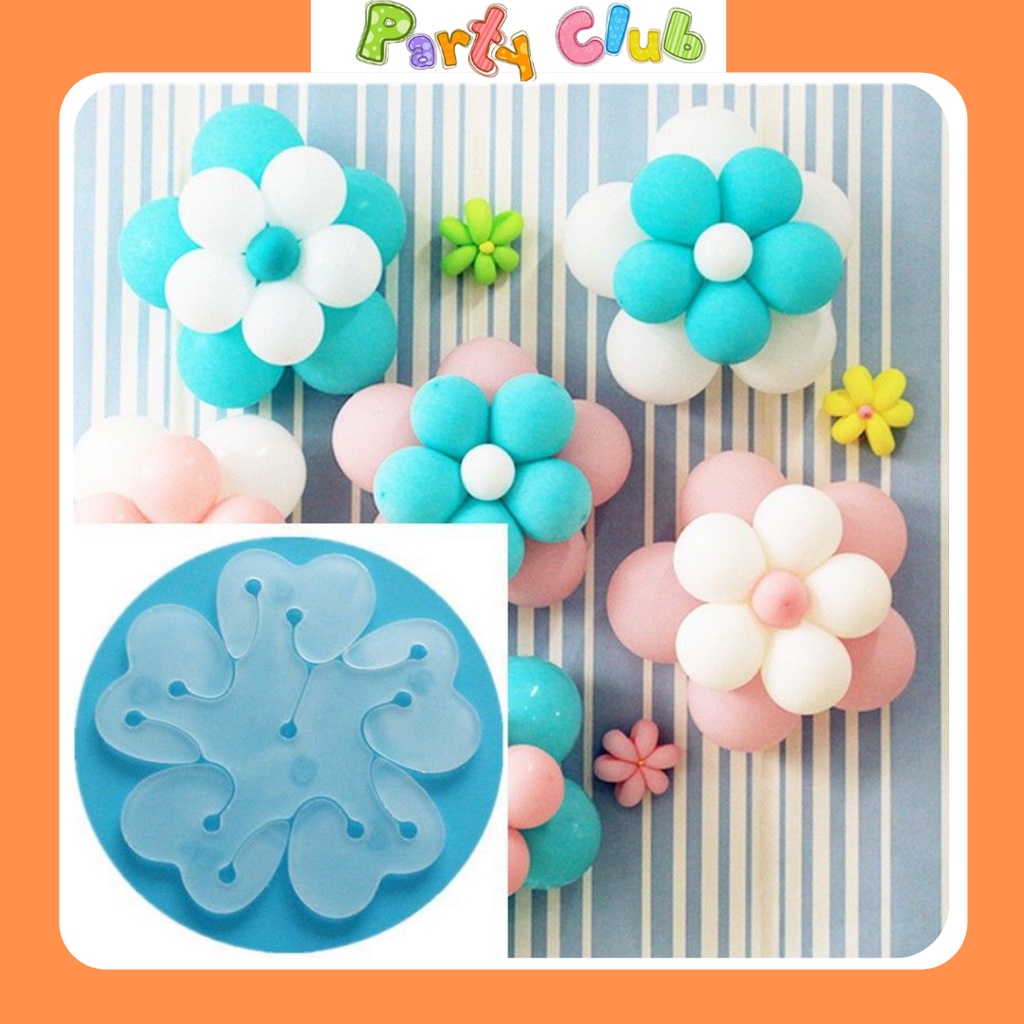 Miếng nhựa tạo hình hoa bong bóng - làm bóng hình hoa