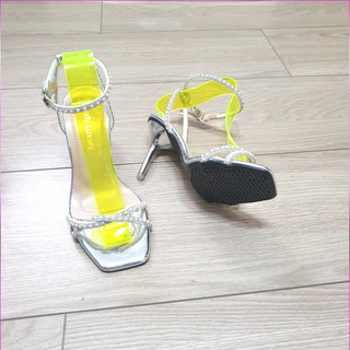 GIÀY SANDAL ĐÍNH ĐÁ SIÊU SANG, GÓT NHỌN 7CM