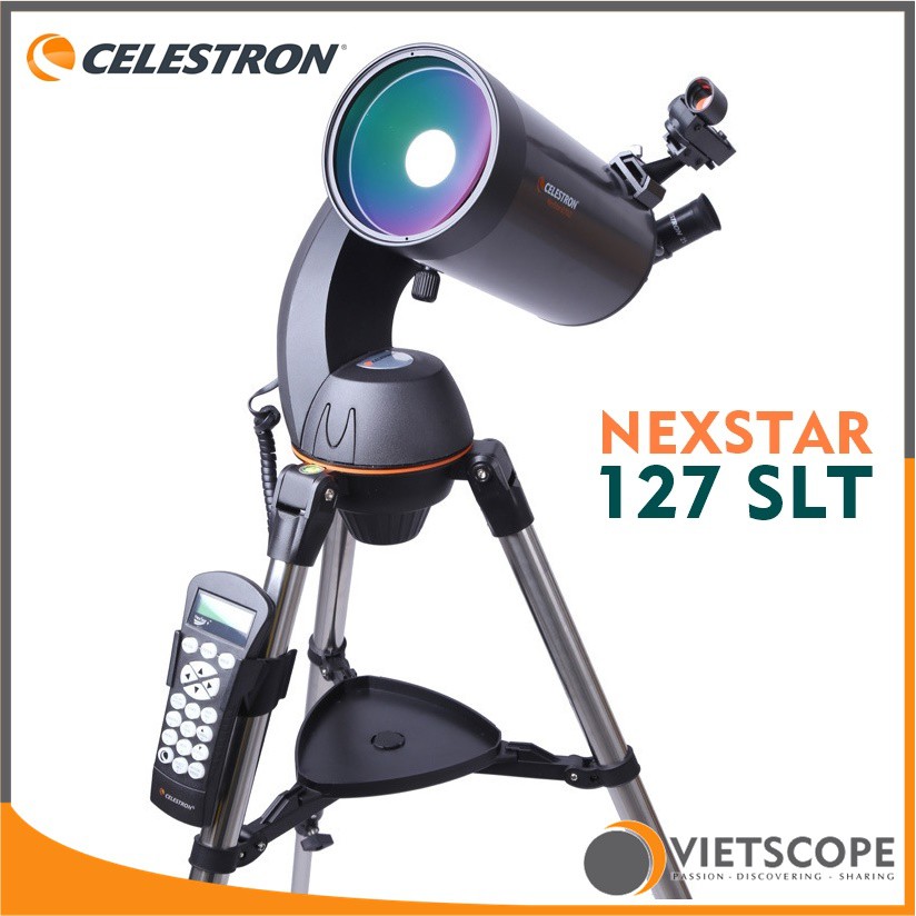 Kính thiên văn tổ hợp cao cấp Celestron NexStar 127 SLT tự động tìm sao, bám theo mục tiêu