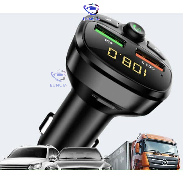 Tẩu nghe nhạc MP3 Bluetooth kiêm sạc nhanh HY-87