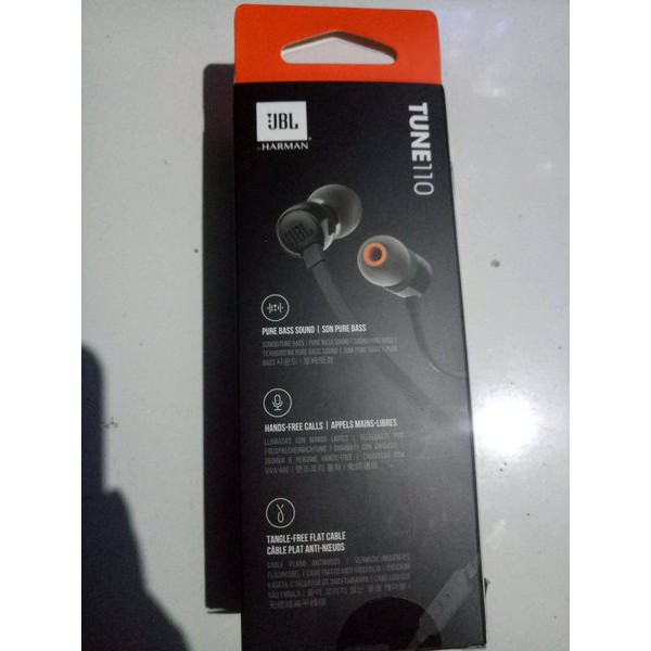 Tai Nghe Nhét Tai Jbl T110 Chính Hãng Tích Hợp Mic