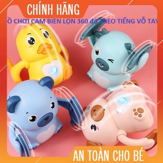 Đồ chơi cho bé cảm biến âm thanh phát nhạc lộn nhào 360 độ theo tiếng vỗ tay