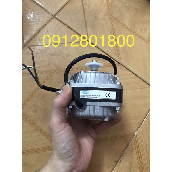 Mô tơ quạt tản nhiệt tủ block dàn nóng đông, tủ mát, tủ Coca 40w loại tốt