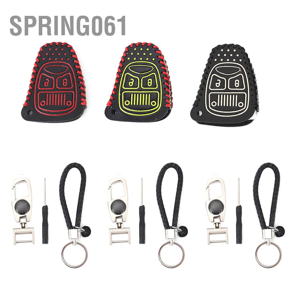 Spring061 Hộp đựng chìa khóa điều khiển từ xa cho ô tô di động Phụ kiện tự Phù hợp Jeep Wrangler JK