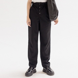RUFFLE WAIST PANTS - S M