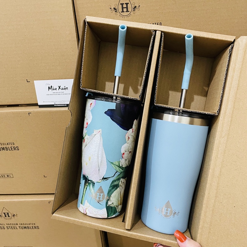 Ly giữ nhiệt Heritage 590ml nhiều mẫu