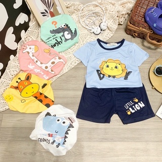8-18 kg | bộ ngắn trai gái minky mom thun lạnh túi zip xịn xò