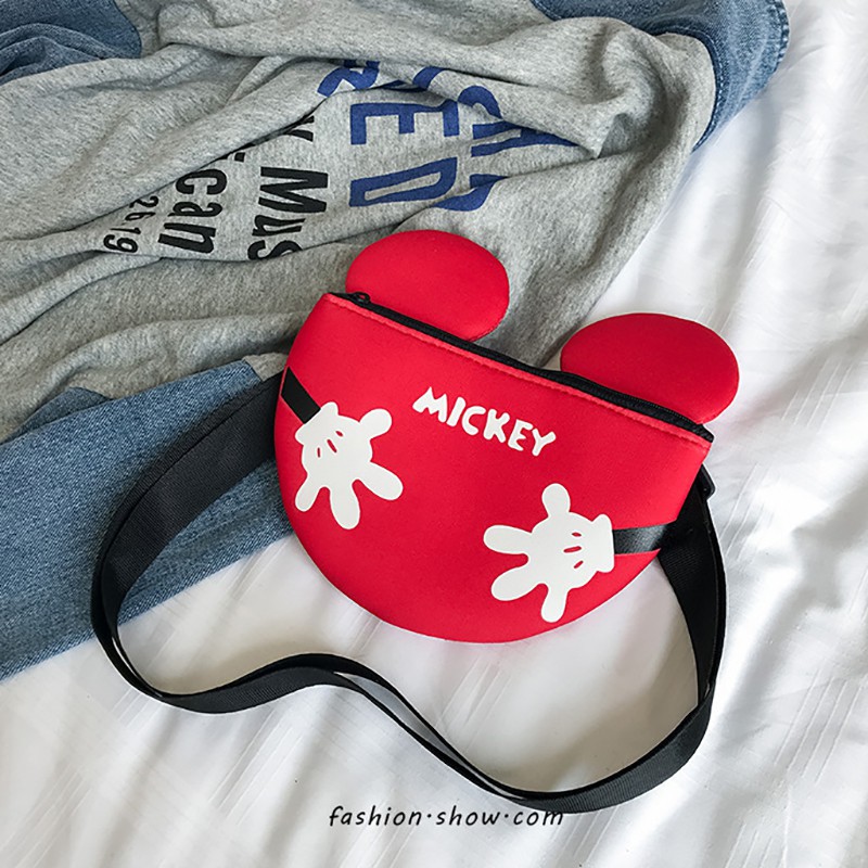 Túi đeo chéo hình chuột Mickey cho bé gái