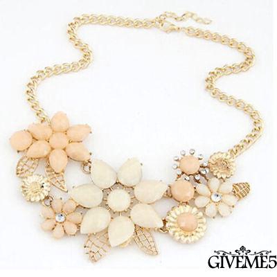 Dây chuyền trang trí mặt hình hoa quyến rũ dành cho nữ