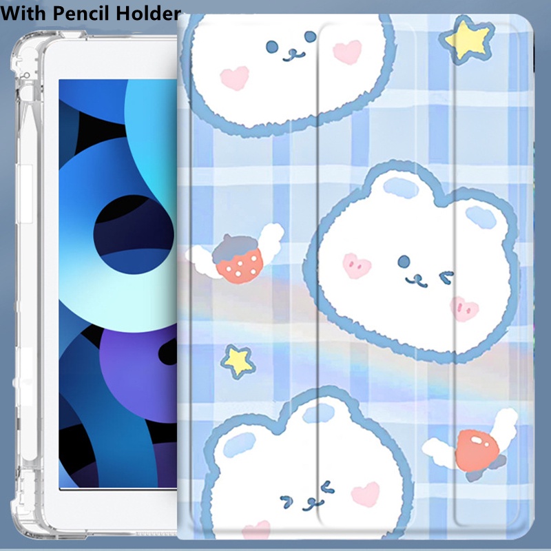 Ốp máy tính bảng Dllencase có ngăn đựng bút thích hợp cho iPad 2021 Pro 11 2019 2020 10.2 7/8th Generation 2018 9.7